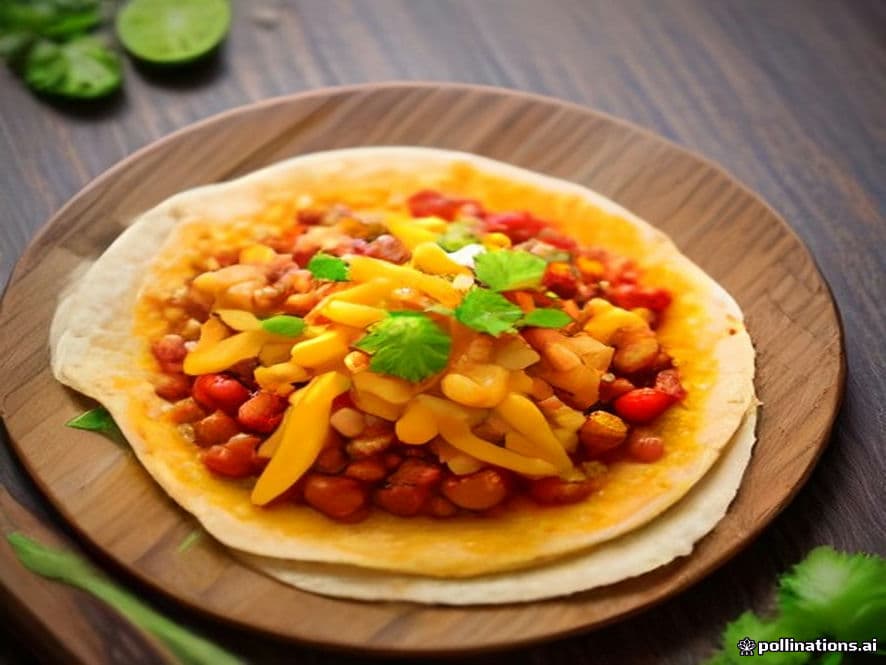 Tacos Keto de Faux Frijoles Refritos con Chorizo y Tortilla de Almendra