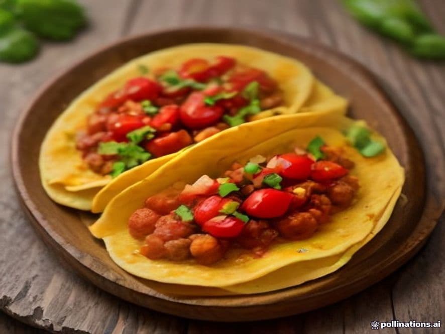 Tacos de Frijoles con Chorizo Keto Crujientes al Horno