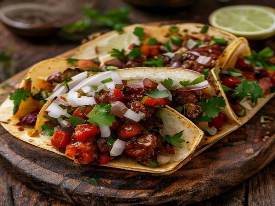 Tacos de hígado encebollado Keto estilo CDMX