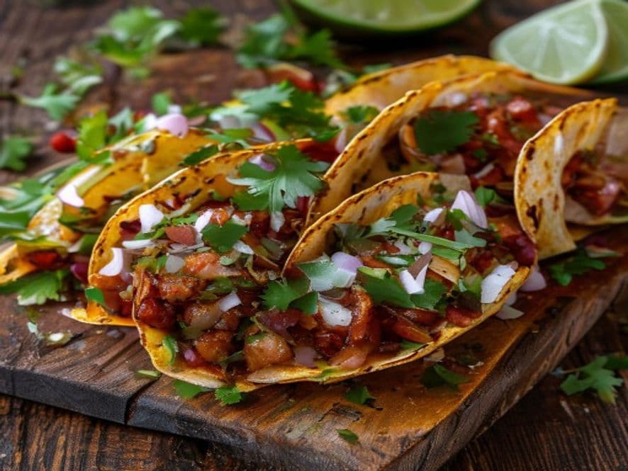 Tacos de Hongos con Epazote Keto Dorados al Horno
