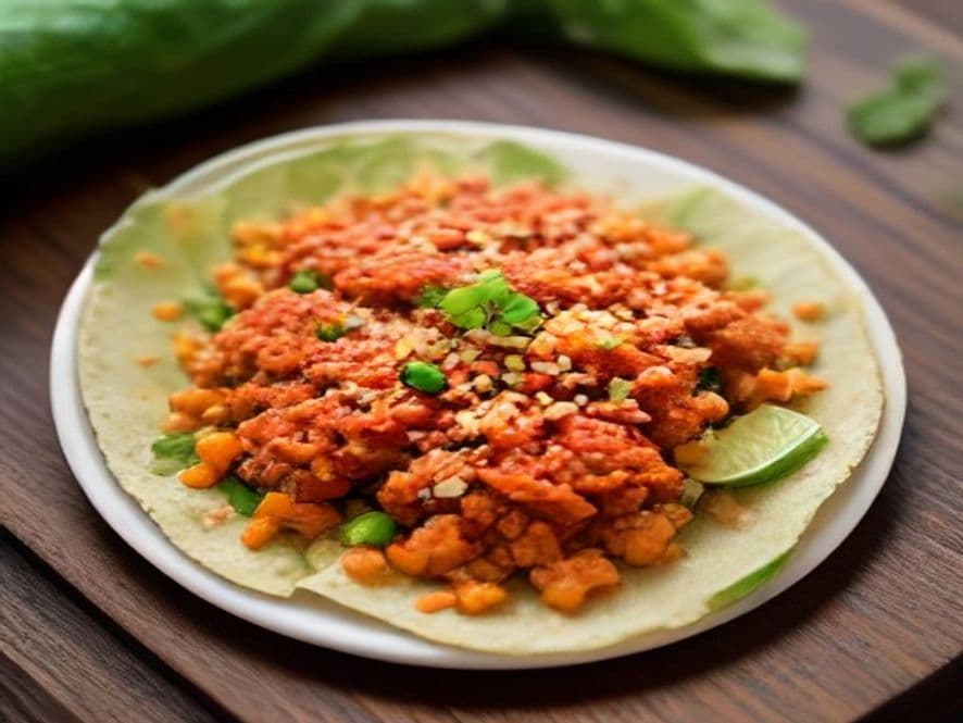 Tacos de Machaca Keto Sudados de Almendra