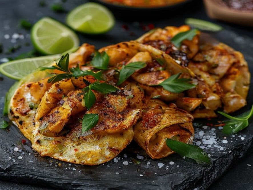 Tacos de Pescado Empanizado Keto de Canasta Keto