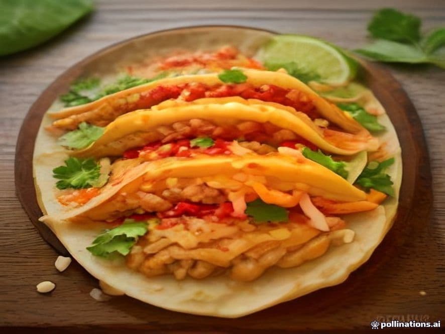 Tacos de Pollo al Chipotle Keto Sudados de Almendra