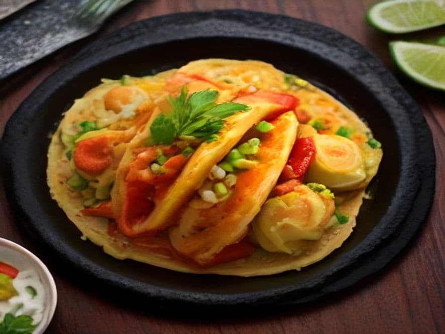 Tacos de Pulpo a las Brasas Keto con Tortillas de Espinaca