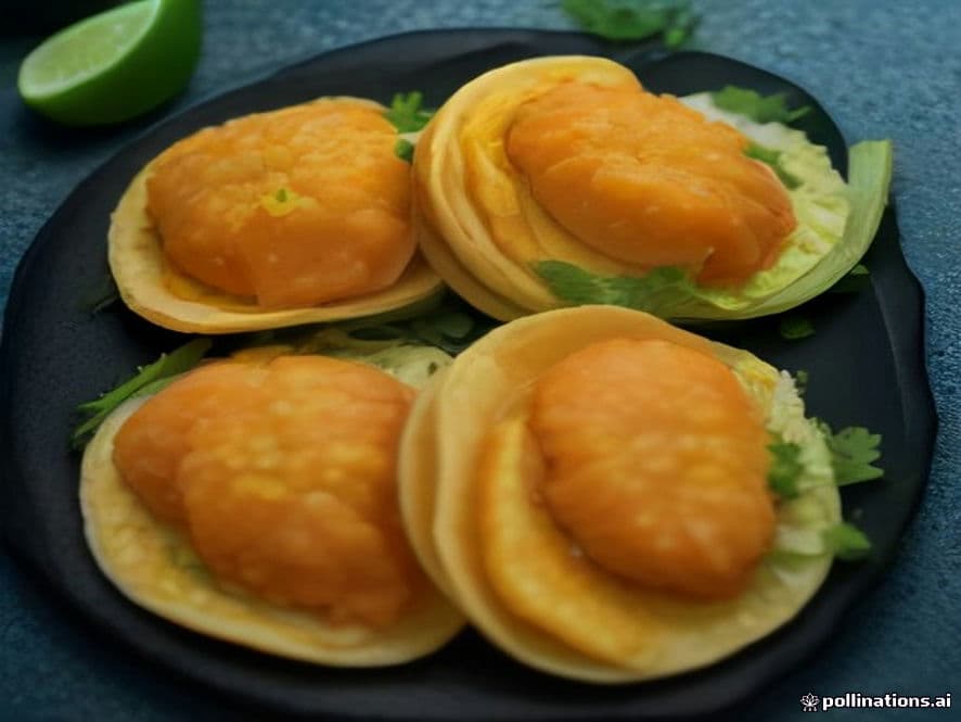 Tacos Keto de Salmón con Salsa Verde Cremosa en Tortilla de Espinaca
