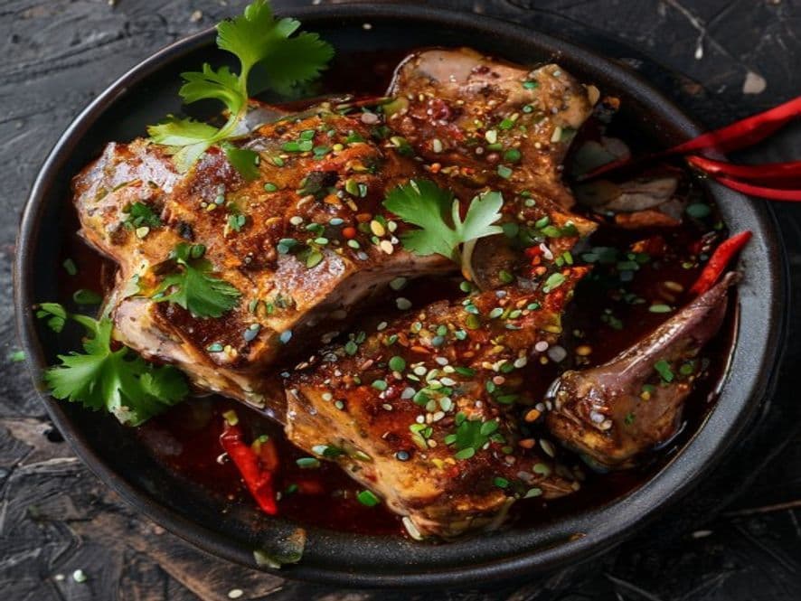 Ternera en mole de caderas Keto