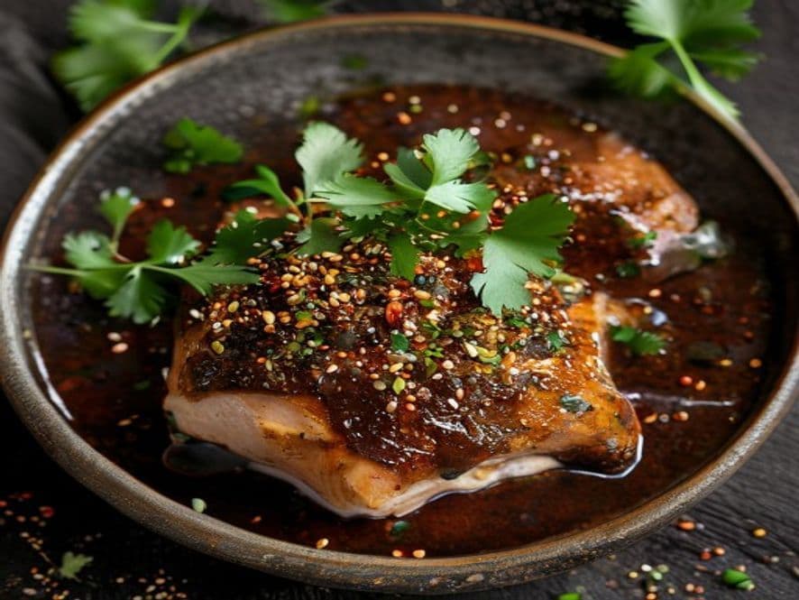 Ternera en mole keto para cenar