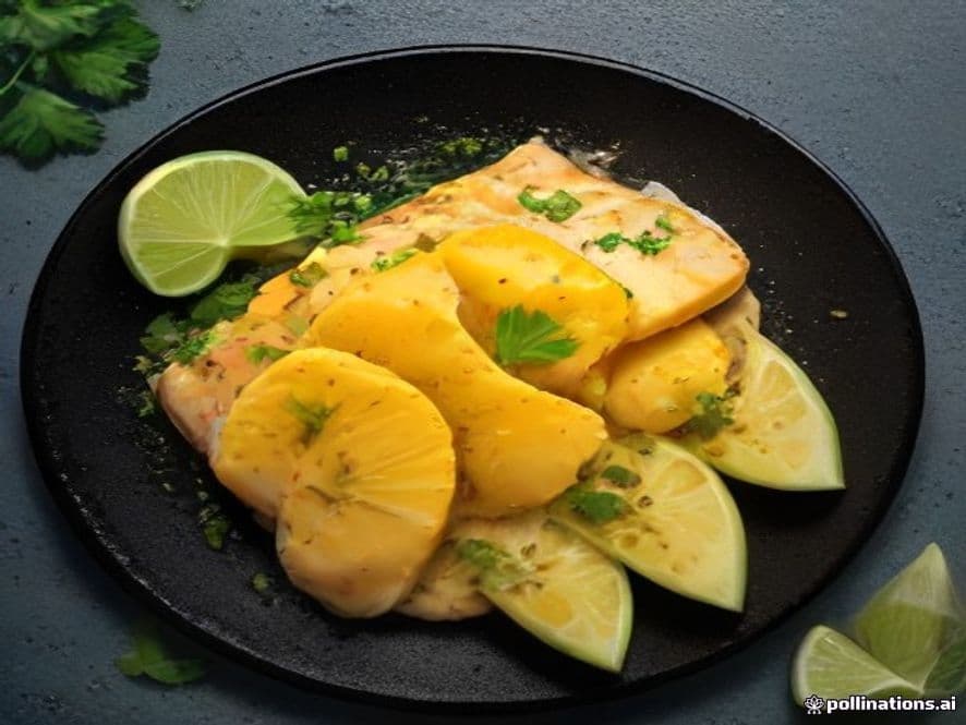 Tilapia al cilantro y limón Keto