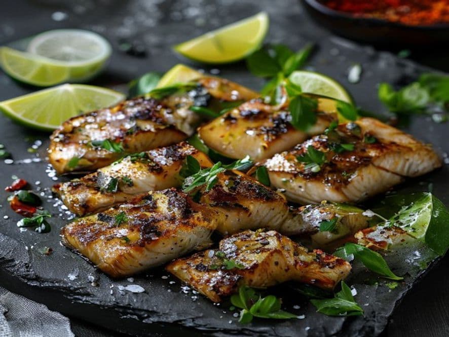 Tilapia con Espinacas Keto de Noche