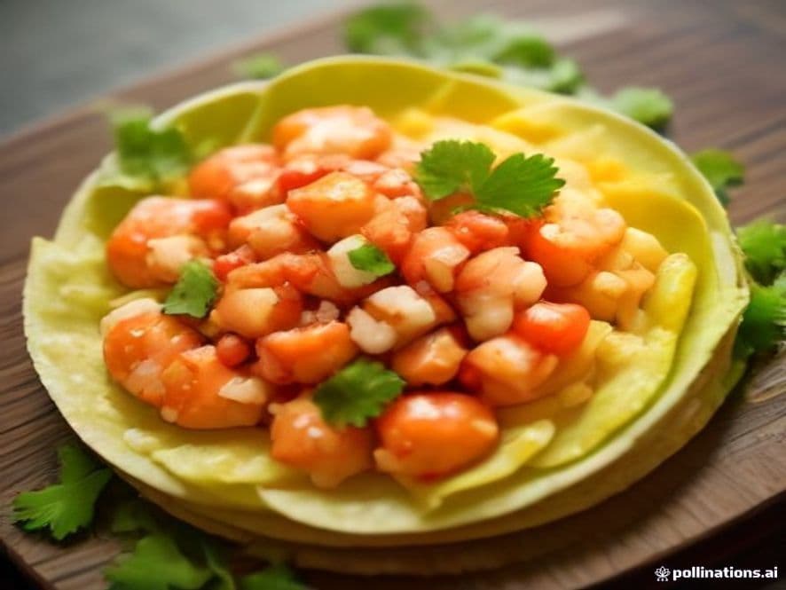 Tostada Keto de Langostino