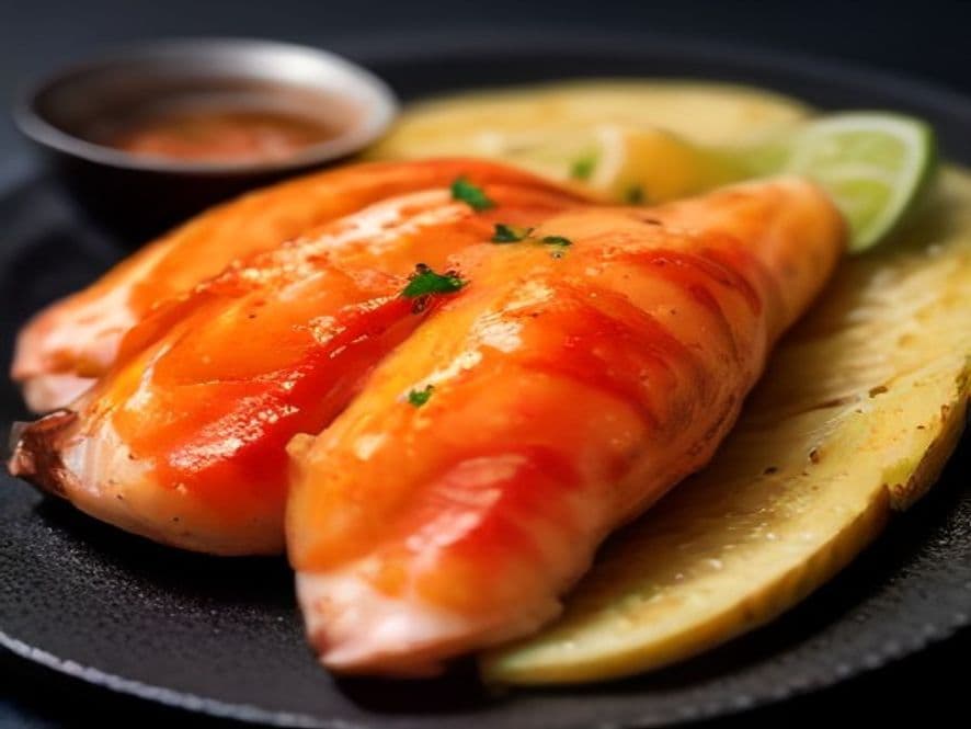Veloutée Keto de Camarón con Chipotle