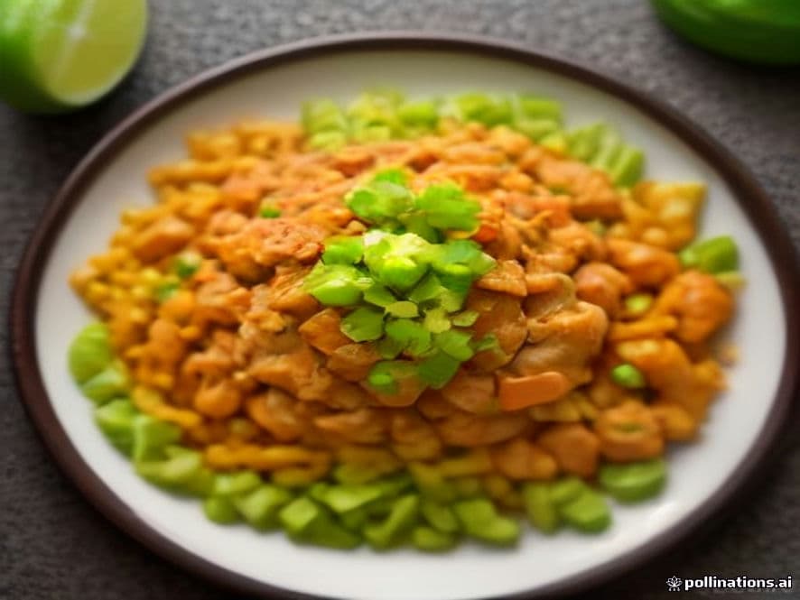 Veloutée Keto de Pollo con Epazote