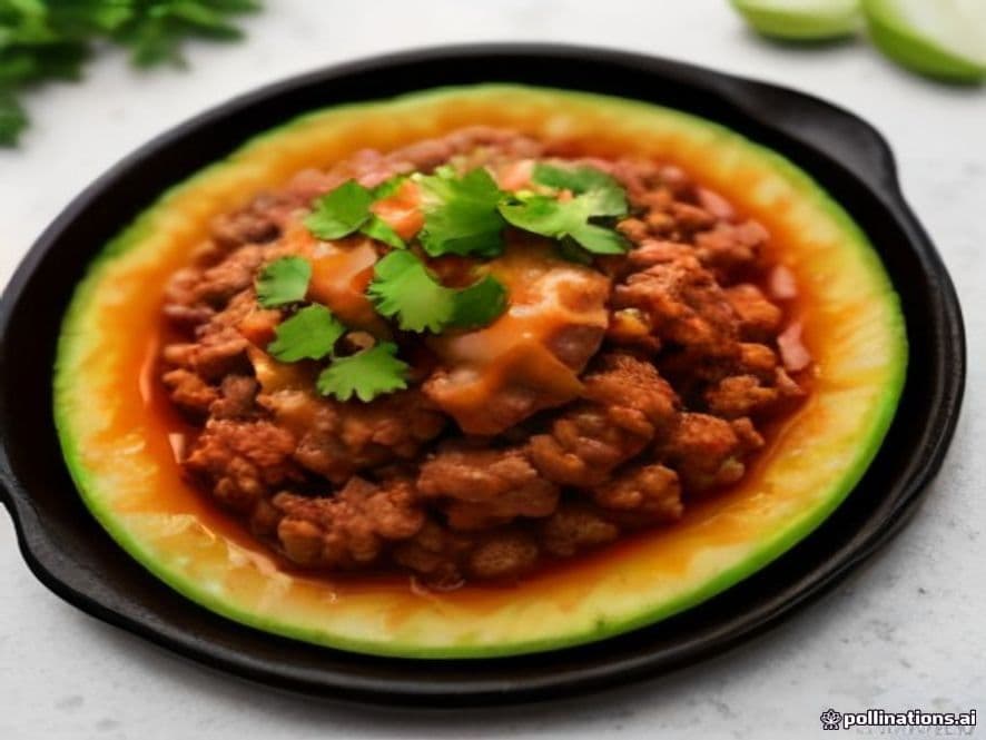 Veloutée Keto de Res con Chile de Árbol