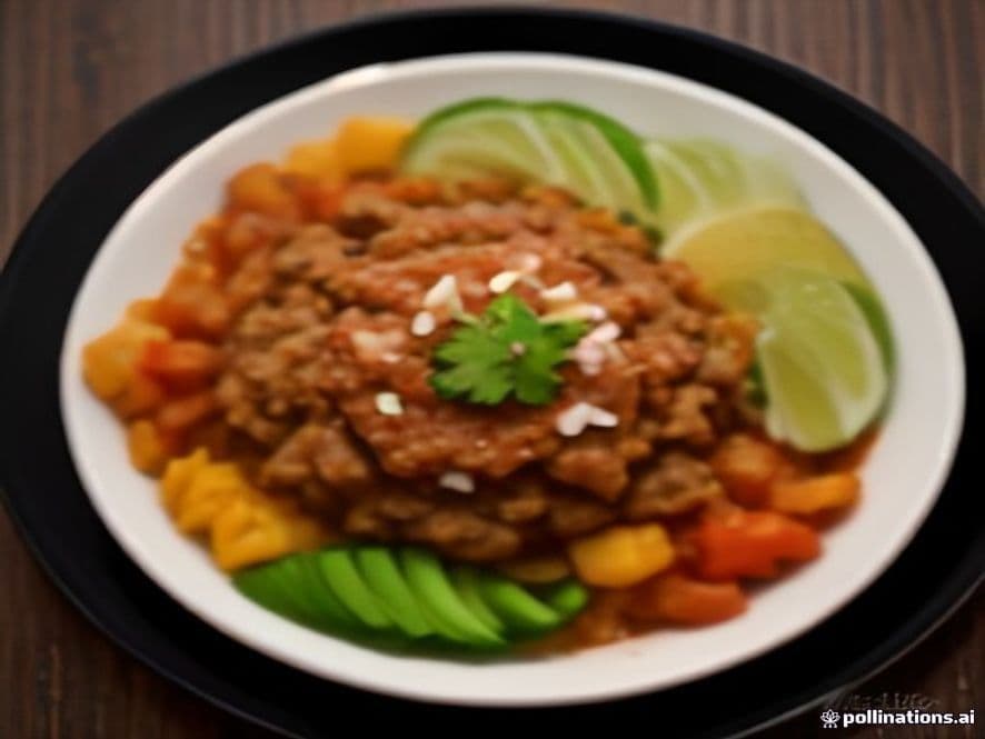 Veloutée Keto de Res con Chile Pasilla Keto