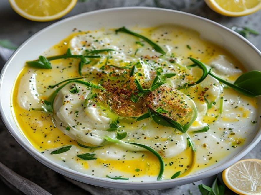Veloutée Keto de Vichyssoise de Coliflor