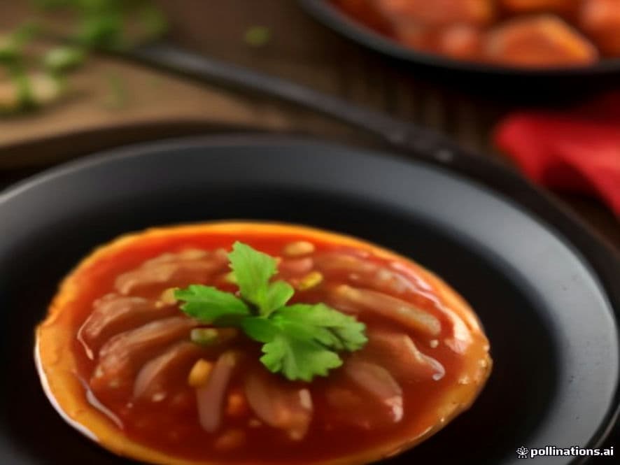 Sopa Velouté Keto Roja de Pollo