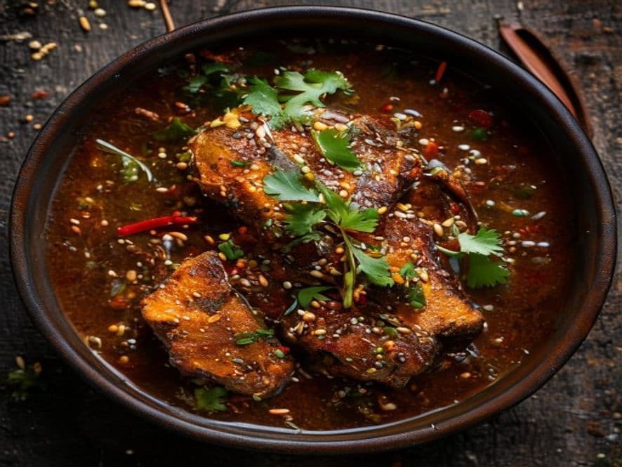 Venado en mole de caderas keto