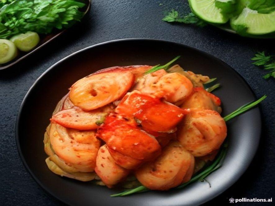 Callo de Hacha en Adobo Rojo Keto
