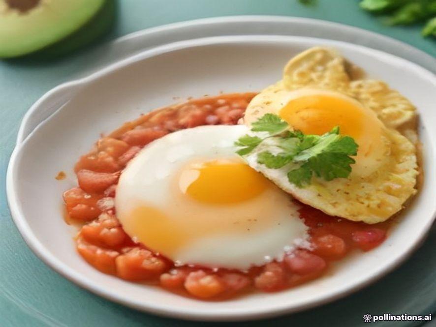 Huevos Estrellados con Huitlacoche Keto y Queso Fundido
