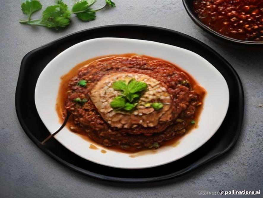 Pavo en Mole Colorado Keto