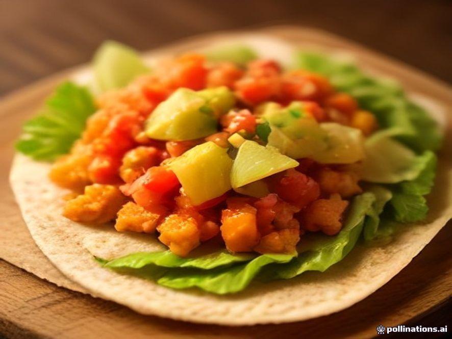 Taco Keto de Antojito de Espinacas y Queso Cotija