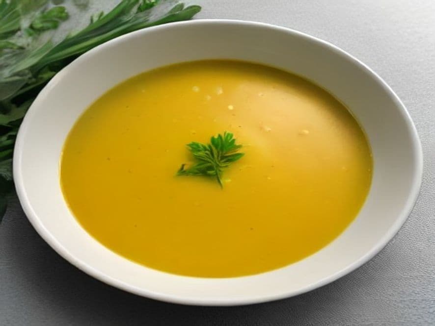 Bisque de Coliflor con Azafrán Keto