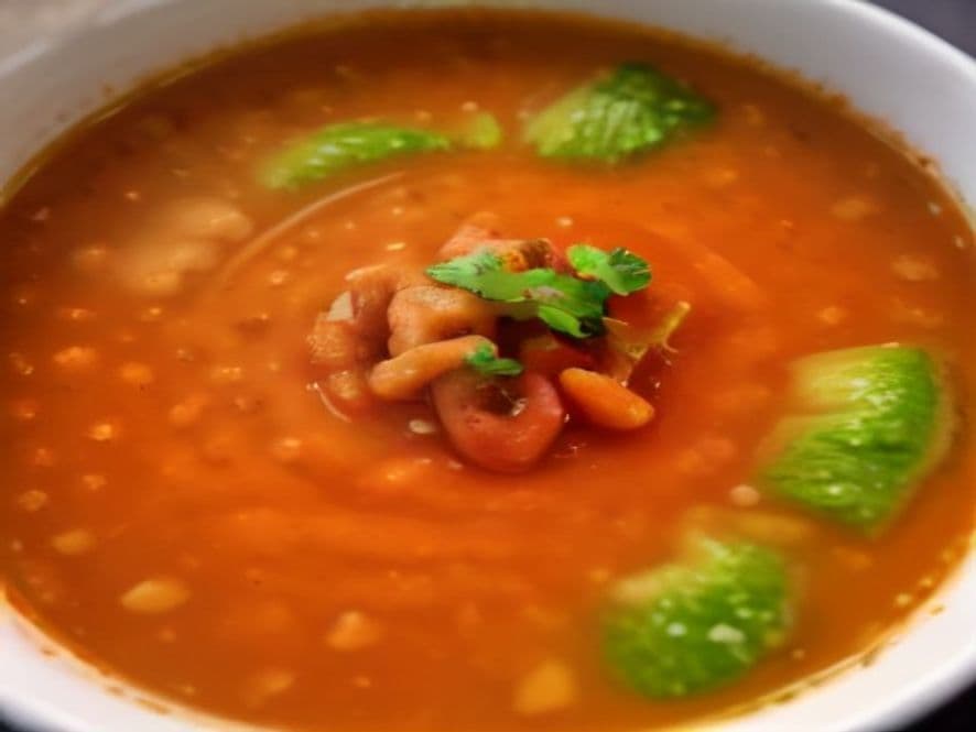 Bisque de Menudo Blanco Keto