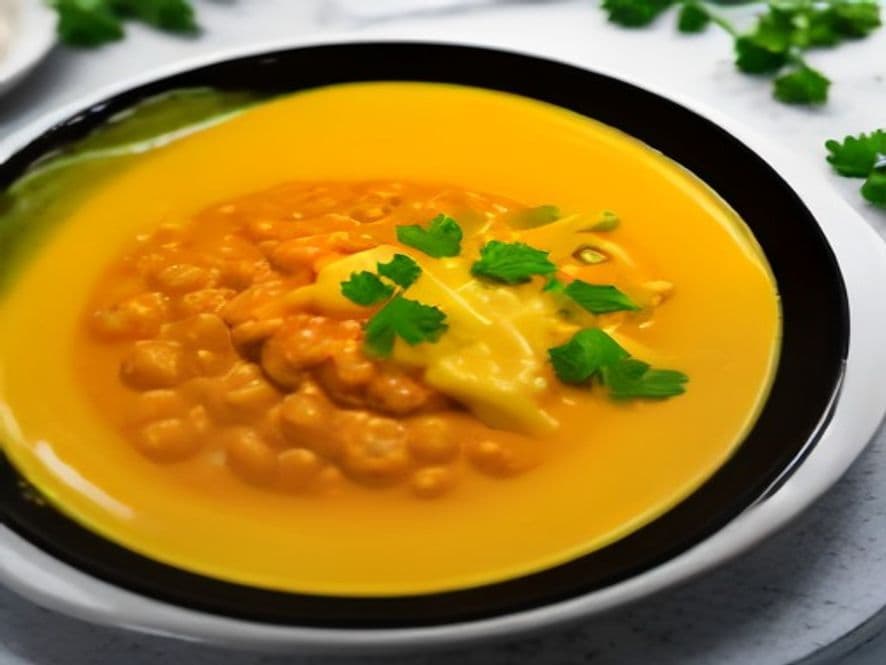 Bisque de Pollo con Chile Serrano Keto