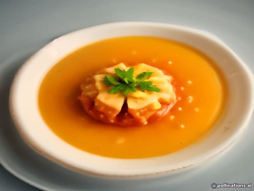 Bisque de Puerro con Tocino Keto Estilo Mexicano