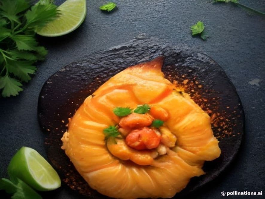 Callo de hacha en salsa de habanero keto
