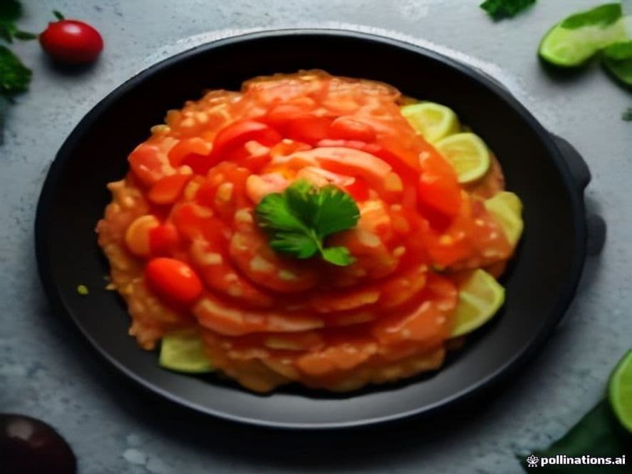 Camarón en salsa chipotle keto para cenar
