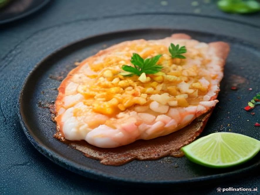 Camarones al Ajo en Salsa de Chile Morita Keto