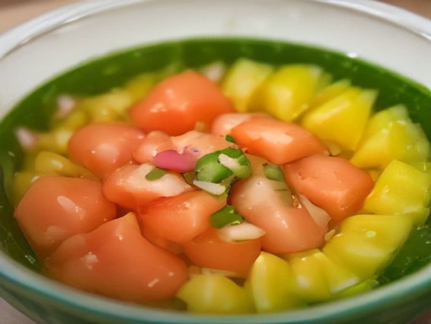 Ceviche Keto de Corvina Estilo Colima