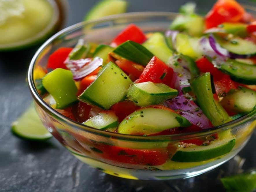 Ceviche Keto de Mejillón con Aguacate Keto