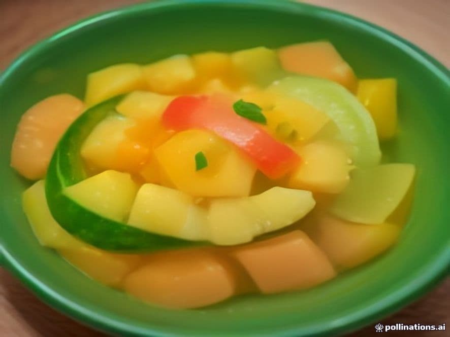 Ceviche Keto de Mero con Mango Keto