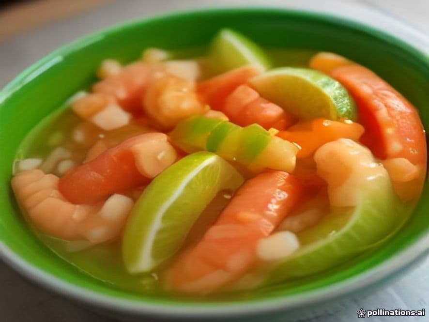Ceviche Keto de Pulpo Estilo Colima