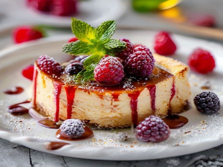 Cheesecake Keto de Frambuesa