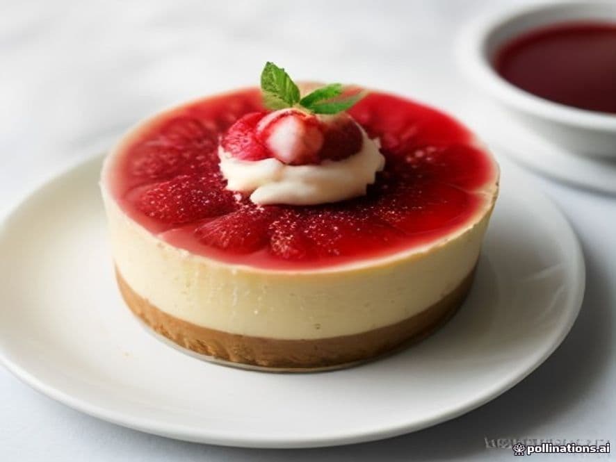 Cheesecake Keto de Guayaba Tropical Mexicano