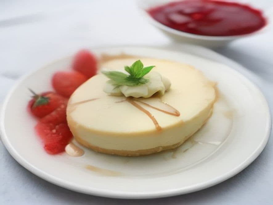 Cheesecake Keto de Vainilla