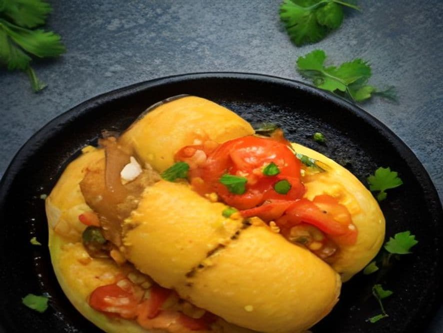 Chiles Rellenos de Camarón Keto