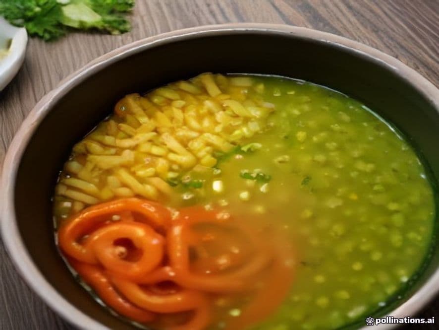 Consomé de Pescado con Salsa Verde Keto