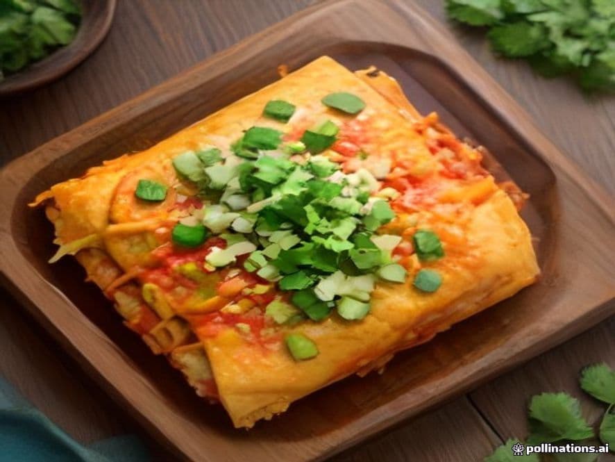 Enchiladas de Chile Mulato Keto con Pollo