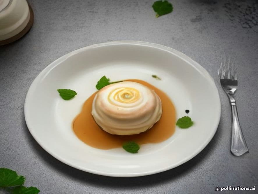 Gelatina Keto de Limón y Crema