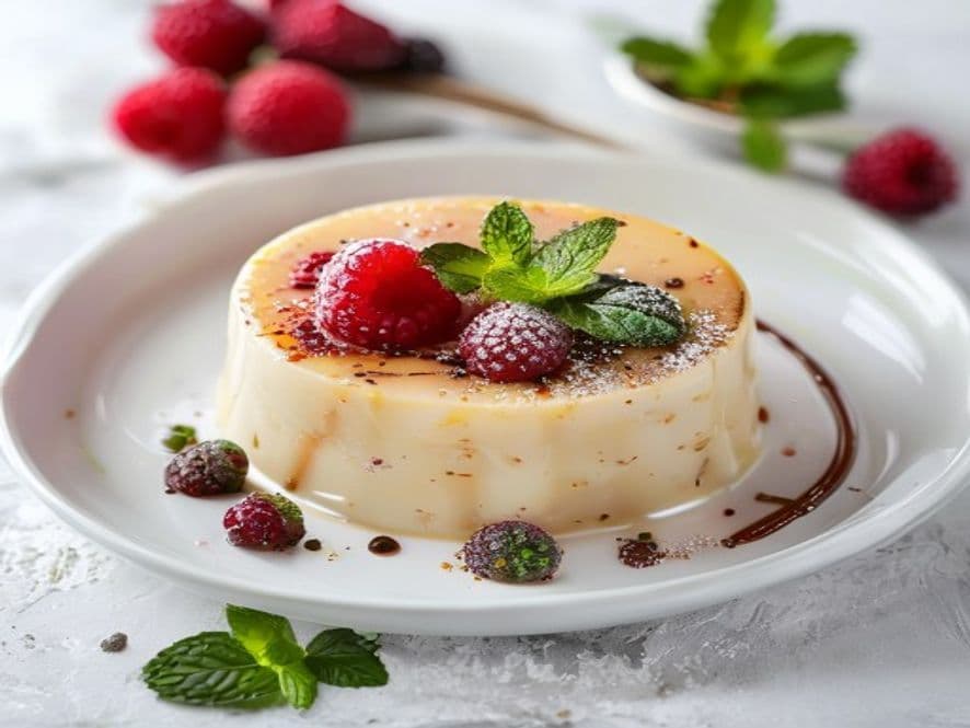 Gelatina keto de maracuyá keto