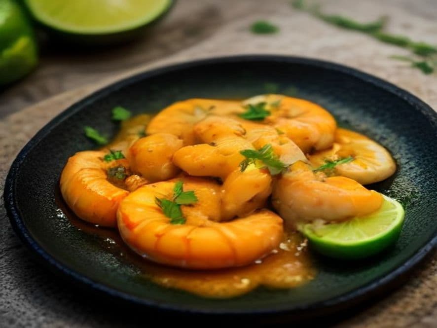 Huachinango en salsa macha keto