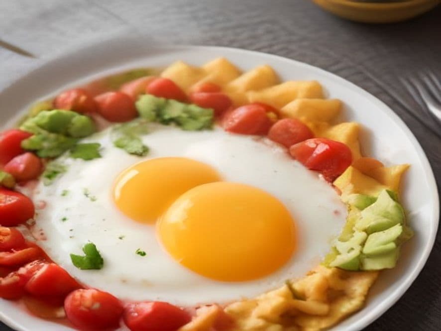 Huevos a la Copa con Chicharrón Prensado Keto