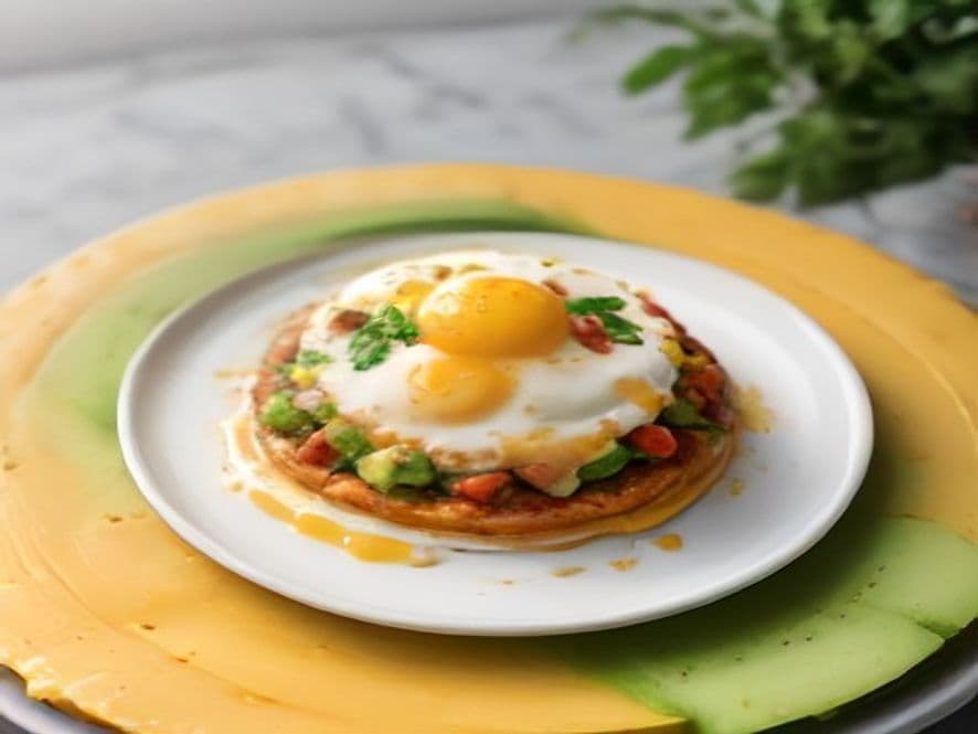 Huevos en Ramekin con Chapulines Keto