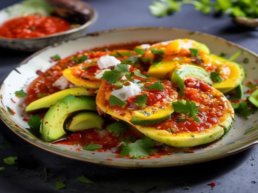 Huevos Pochados con Aguacate Relleno Keto