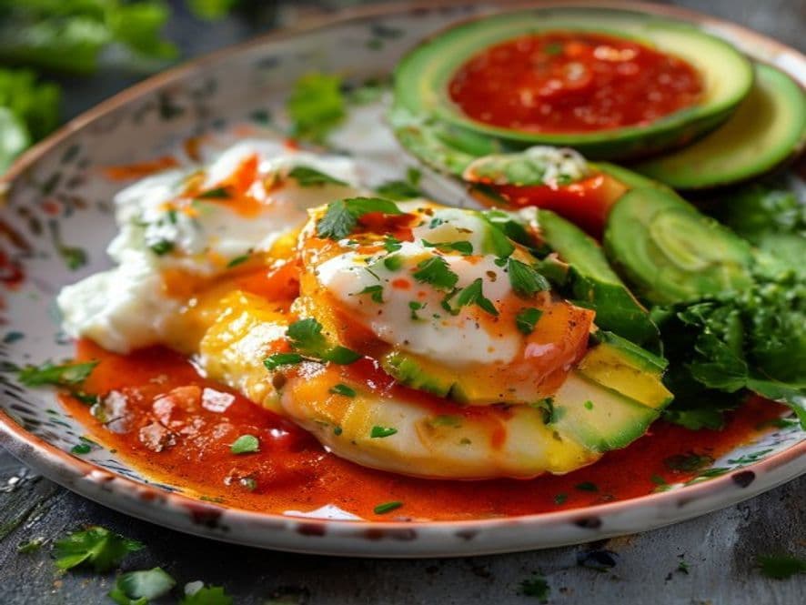Huevos Pochados con Brócoli y Queso Keto