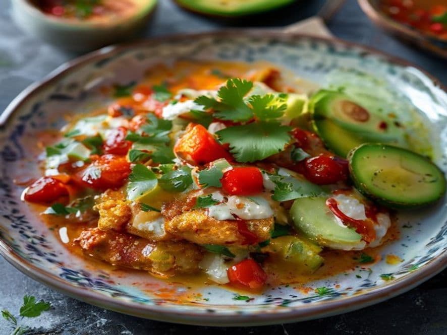 Huevos revueltos con hongos silvestres keto